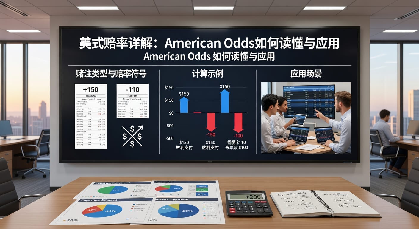 美式赔率 American Odds：新手入门与深度解析 2026年世界杯投注
