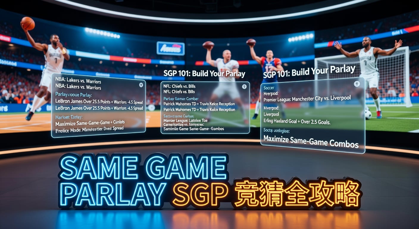 Same Game Parlay (SGP) 玩法解析：2026年世界杯投注网 SGP 策略