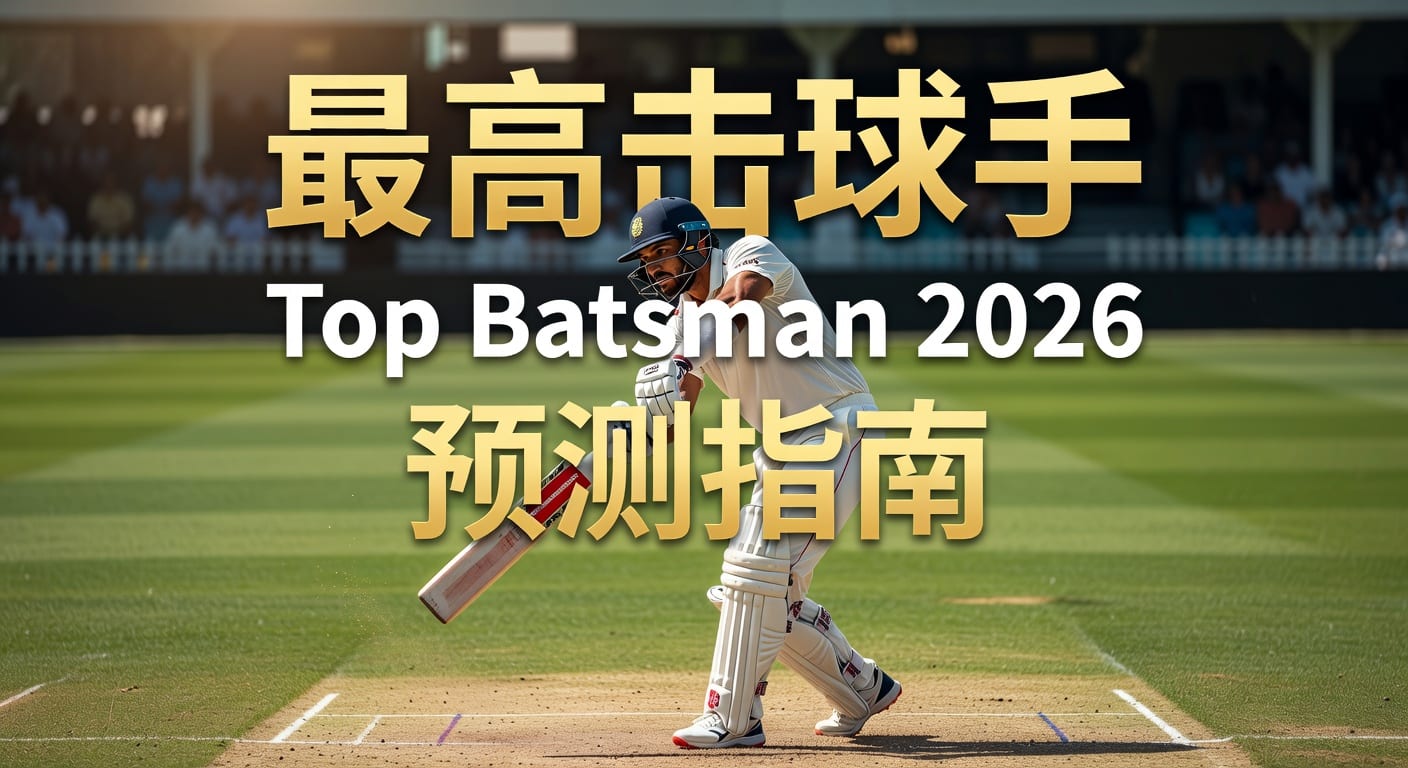 2026年世界杯投注：最高击球手 Top Batsman 数据与策略分析