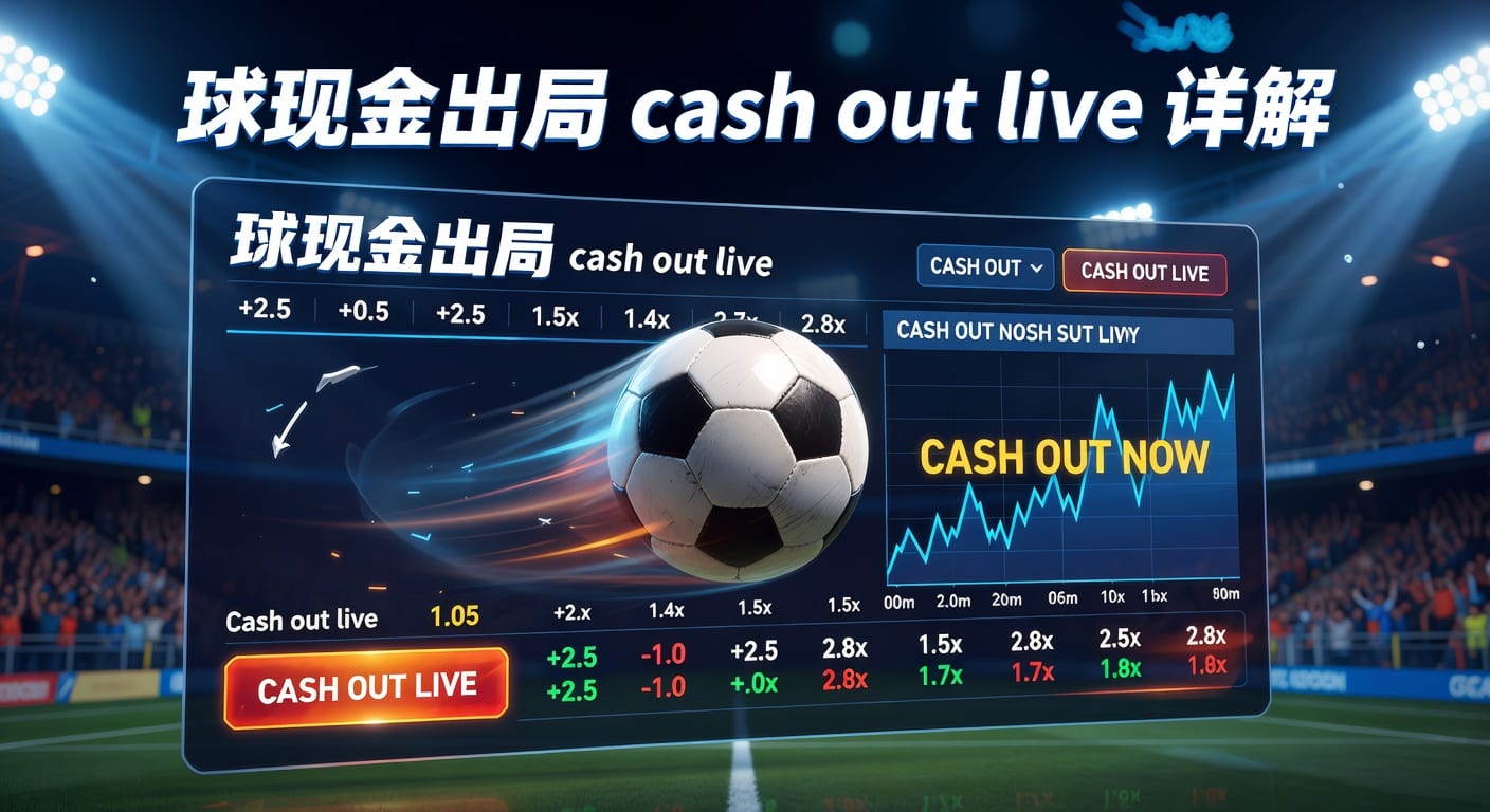 滚球现金出局 Cash Out Live：体育赛事即时投注资深分析