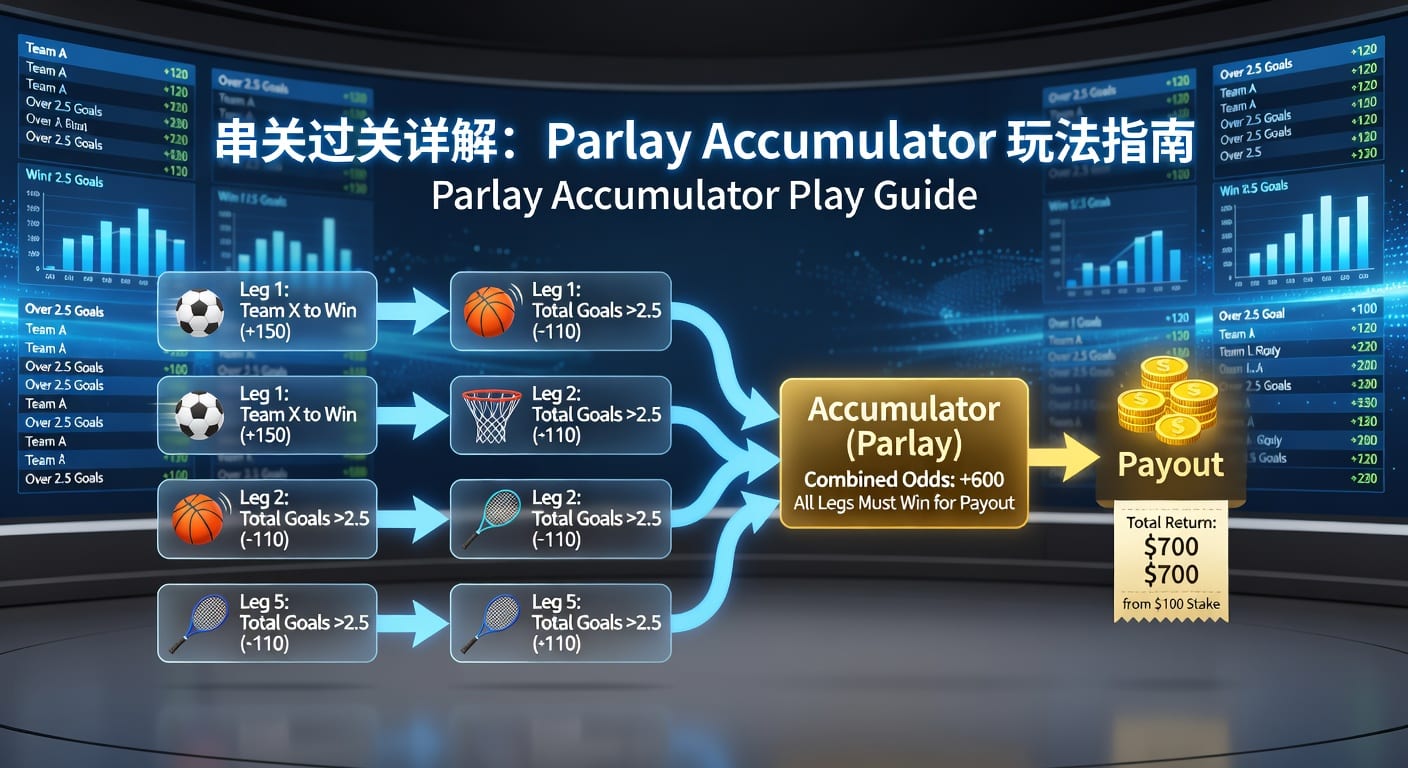 2026年世界杯投注：过关 parlay accumulator 制胜策略解析