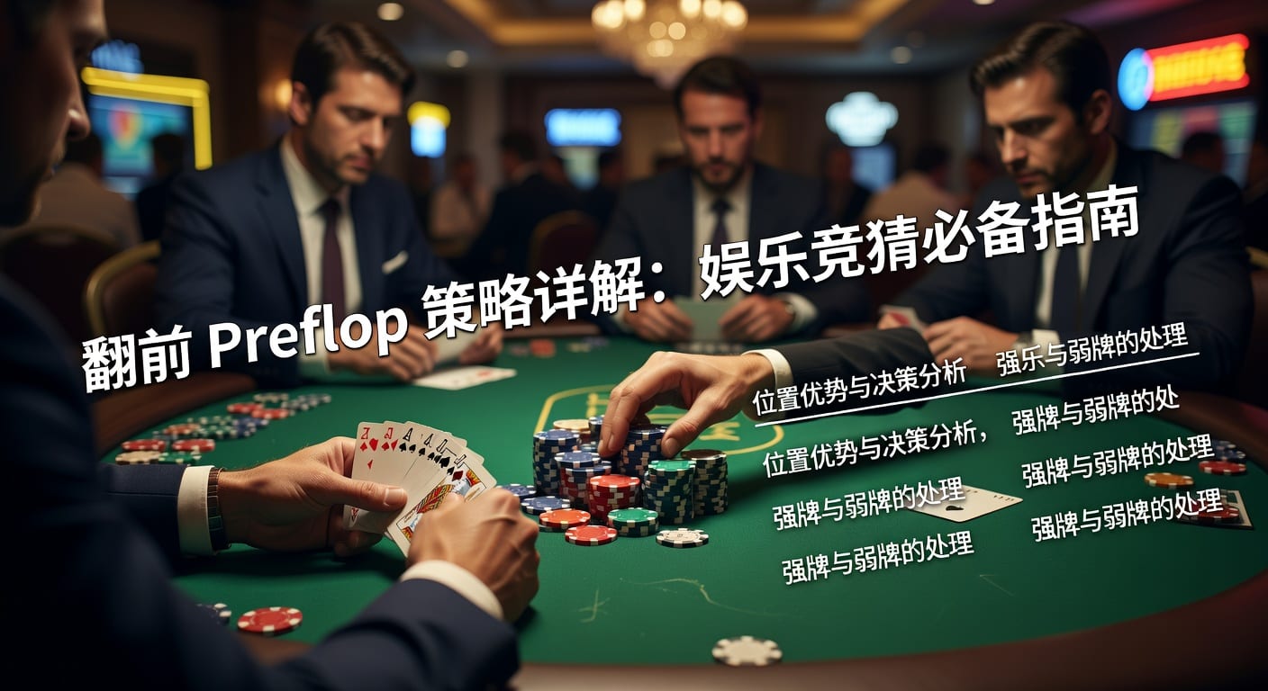 翻前 preflop：2026年世界杯投注平台决策指南