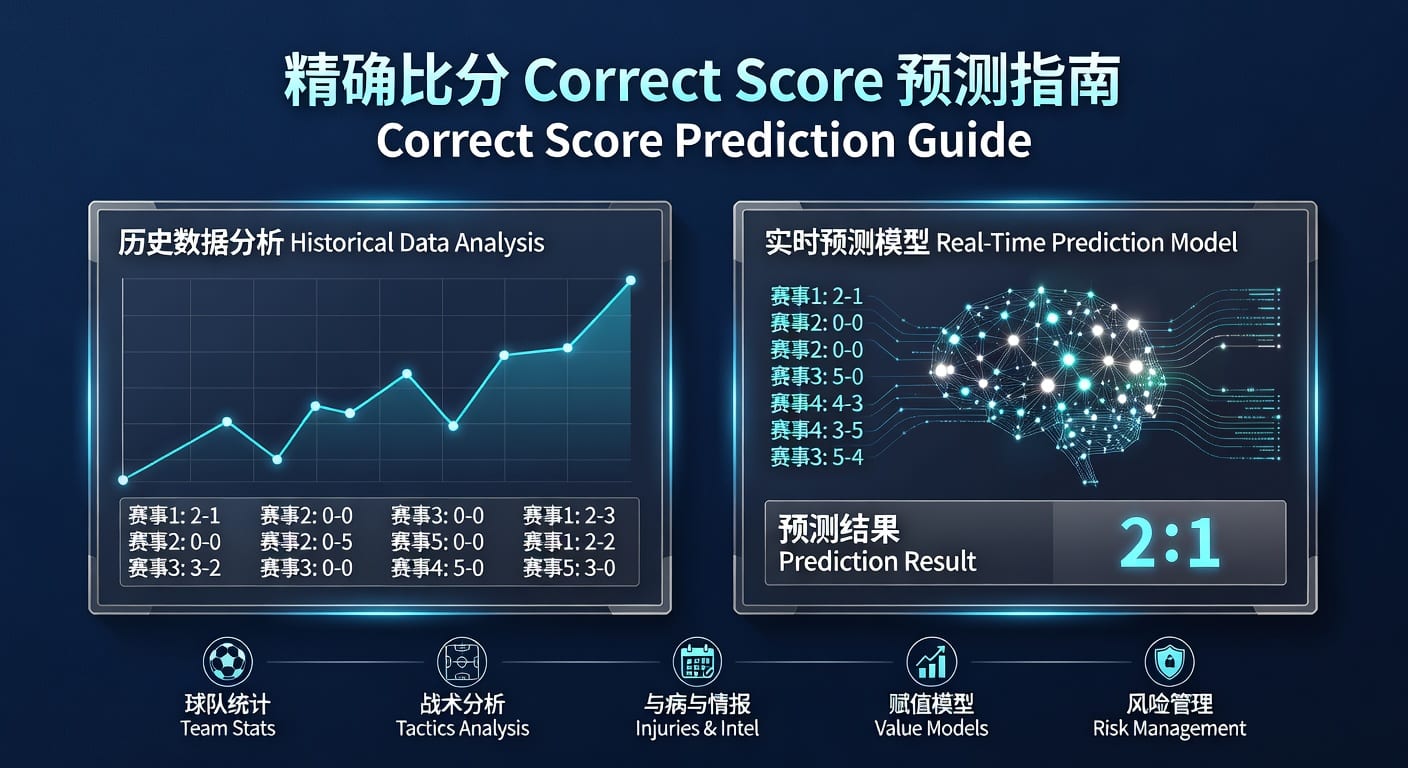 精确比分 correct score｜2026年世界杯投注技巧解析