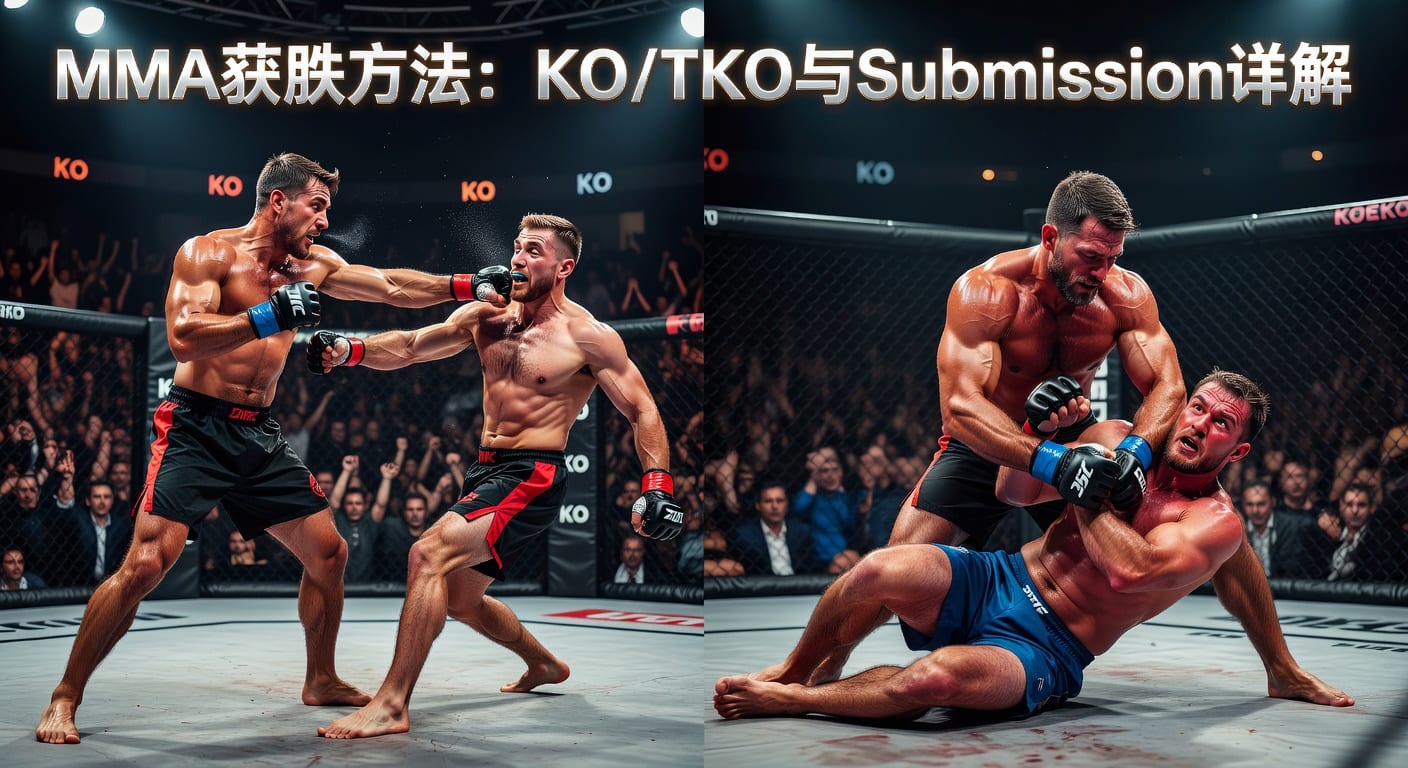 MMA方法 KO/TKO Submission 解读（2026年世界杯投注平台）