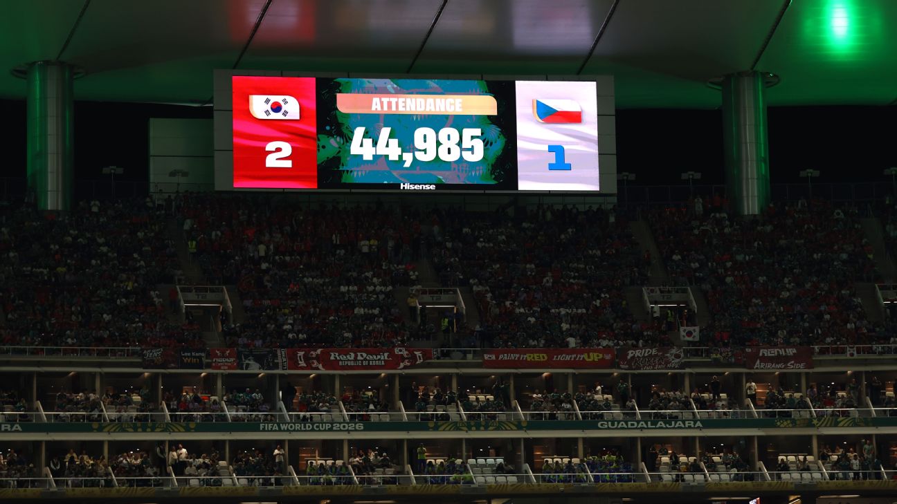 FIFA为韩国对捷克出席人数辩护：44985人的现场真相